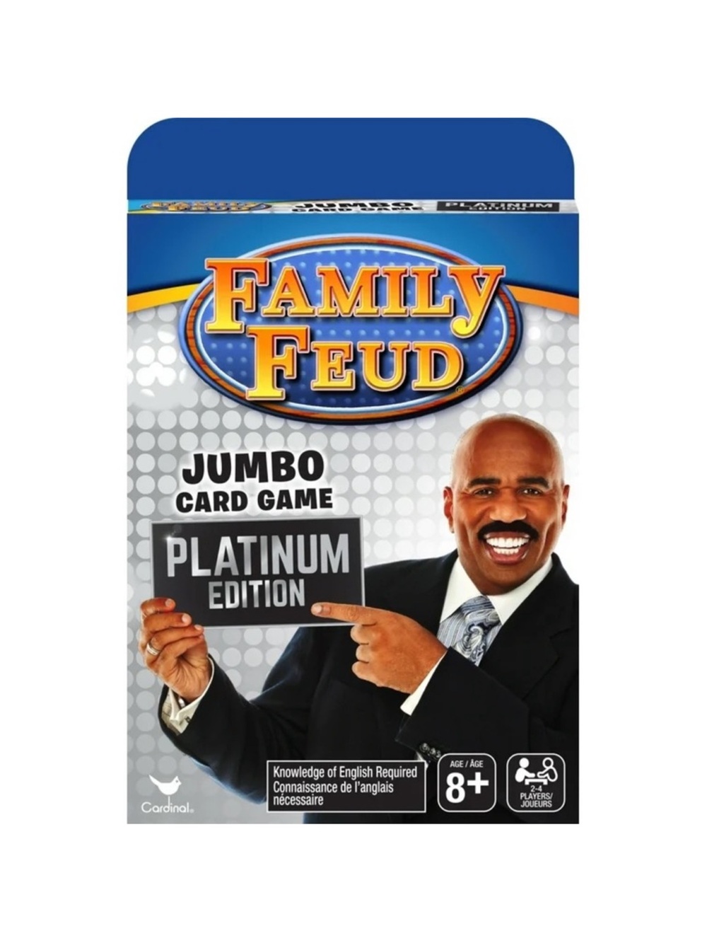 Family Feud Platinum Edition Jumbo Card Game, for Kids, Teens, and Adults NWT